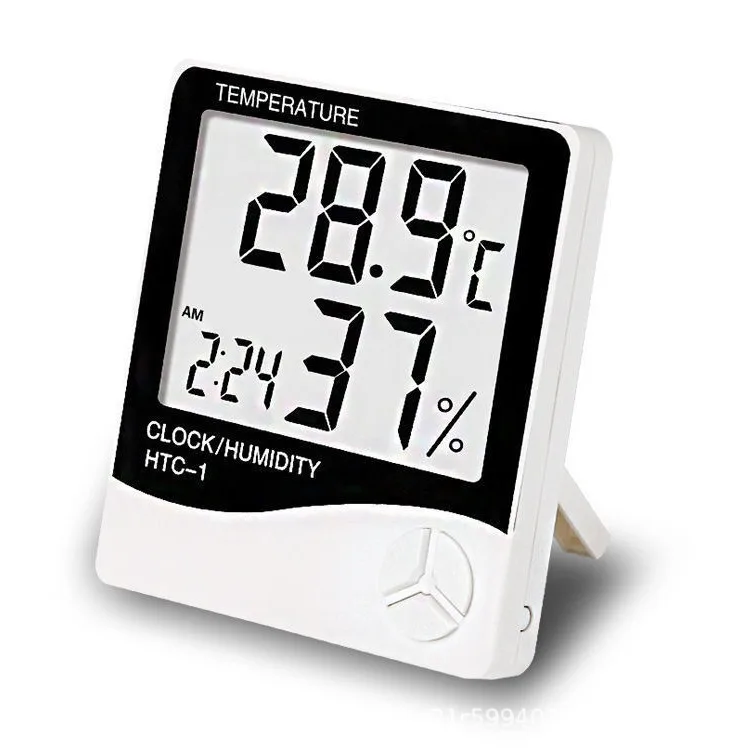 wholesale High quality Htc-1 Digital Max/min Thermometer indoor thermohygrometer Higrometer Humidity Meter