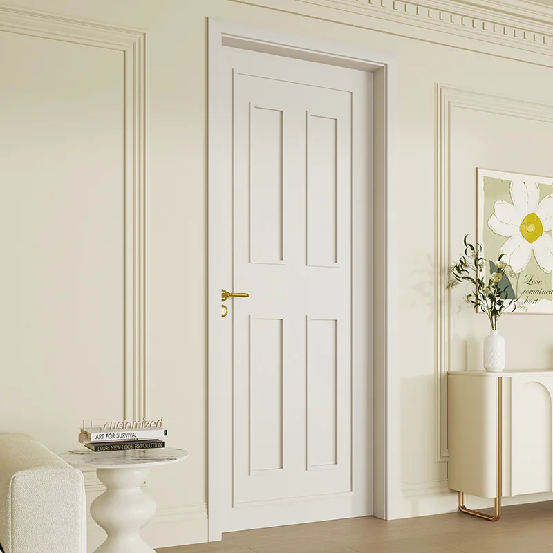 Waterproof and no termites PVC wood hollow panel wpc door interior wpc doors for houses full wpc door