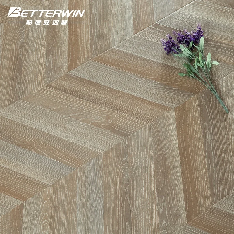 New Technology laminate parquet wood flooring 12mm