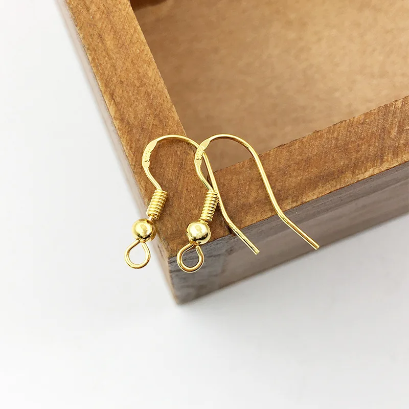AA00402 Wholesale Ear Wire Hooks Fishhook with 925 Silver letter DIY Jewelry Findings For Making Sterling Earring Hooks