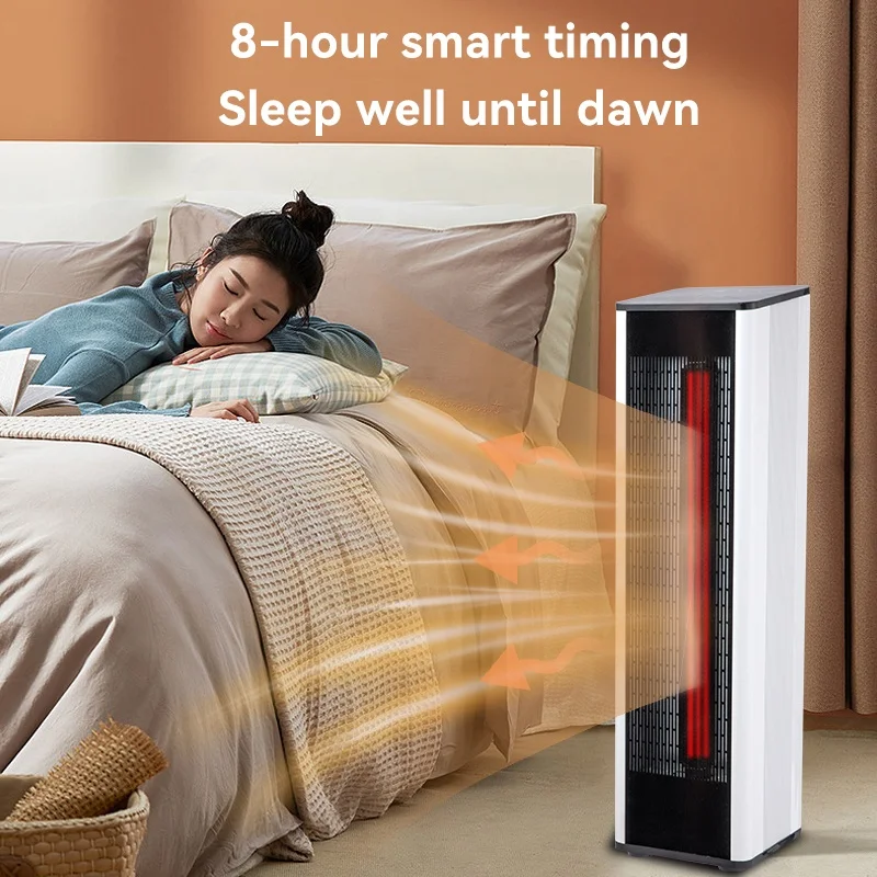 New arrival 2000w home heater standing Electric fan heater with Ptc Heating safe and energy saving