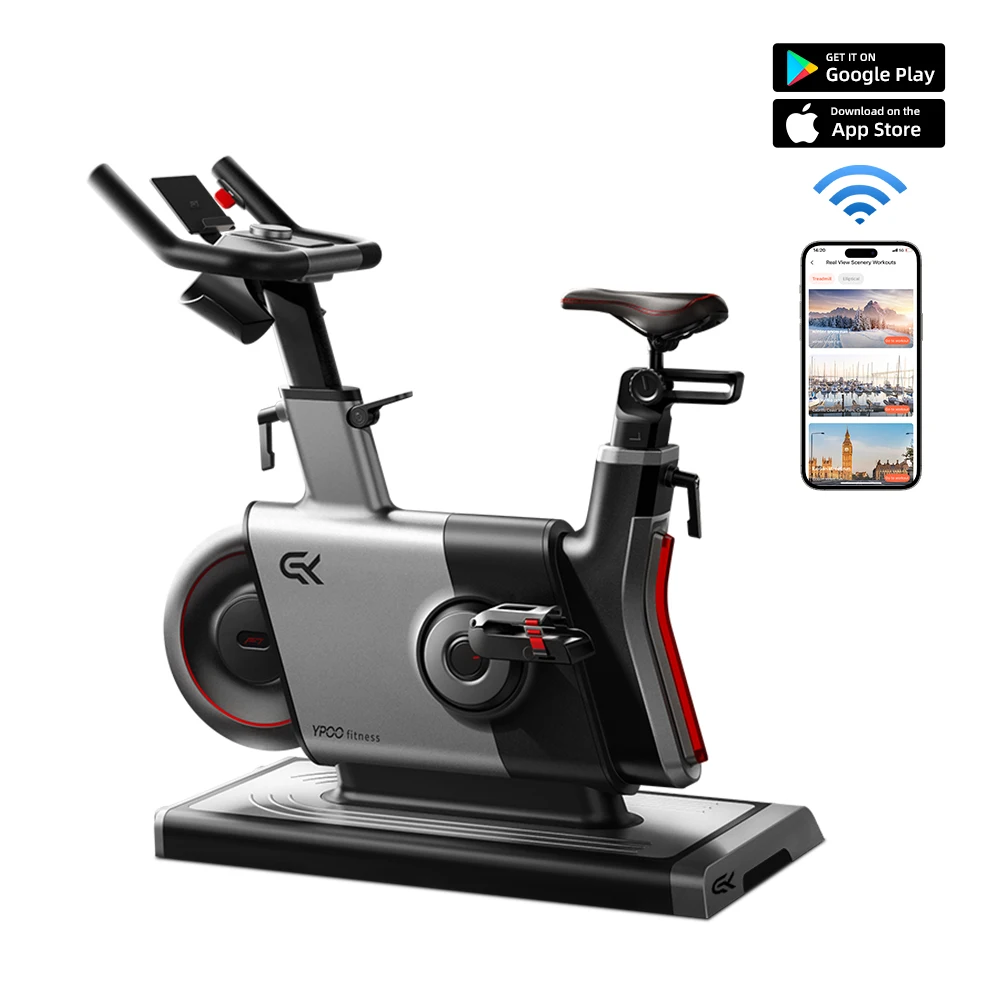 YPOO Home Gym Spinning Bike Magnetic, Factory Directed Gym Master Training And Fitness Spinning Bike Magnetic With Pedometer