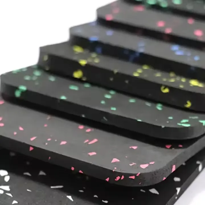 rubber floor gymFactory customized gym mats rubber flooringflooring for gymepdm gym flooring50*50 Flooring For Gym