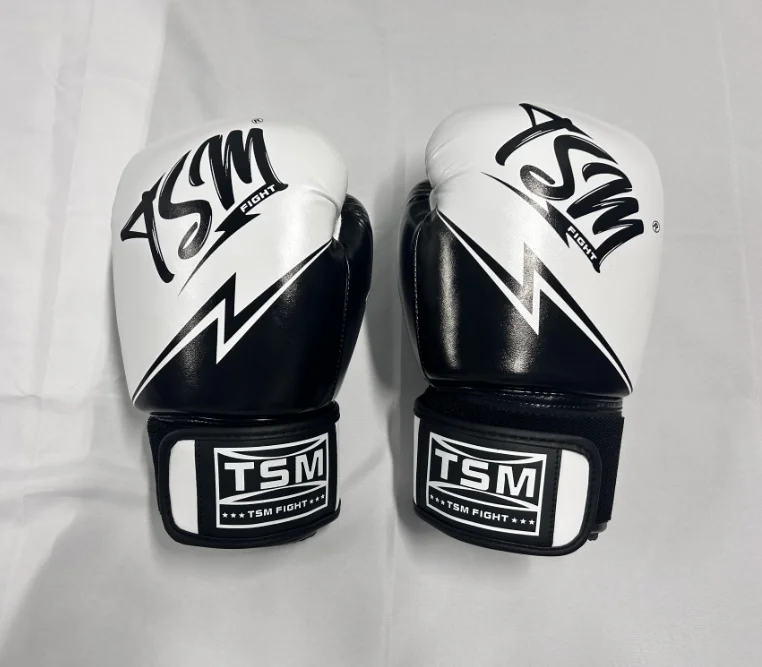 SK-Wholesale high quality PU Coloful 12oz boxing gloves adult professional lace up winning leather custom logo boxing gloves