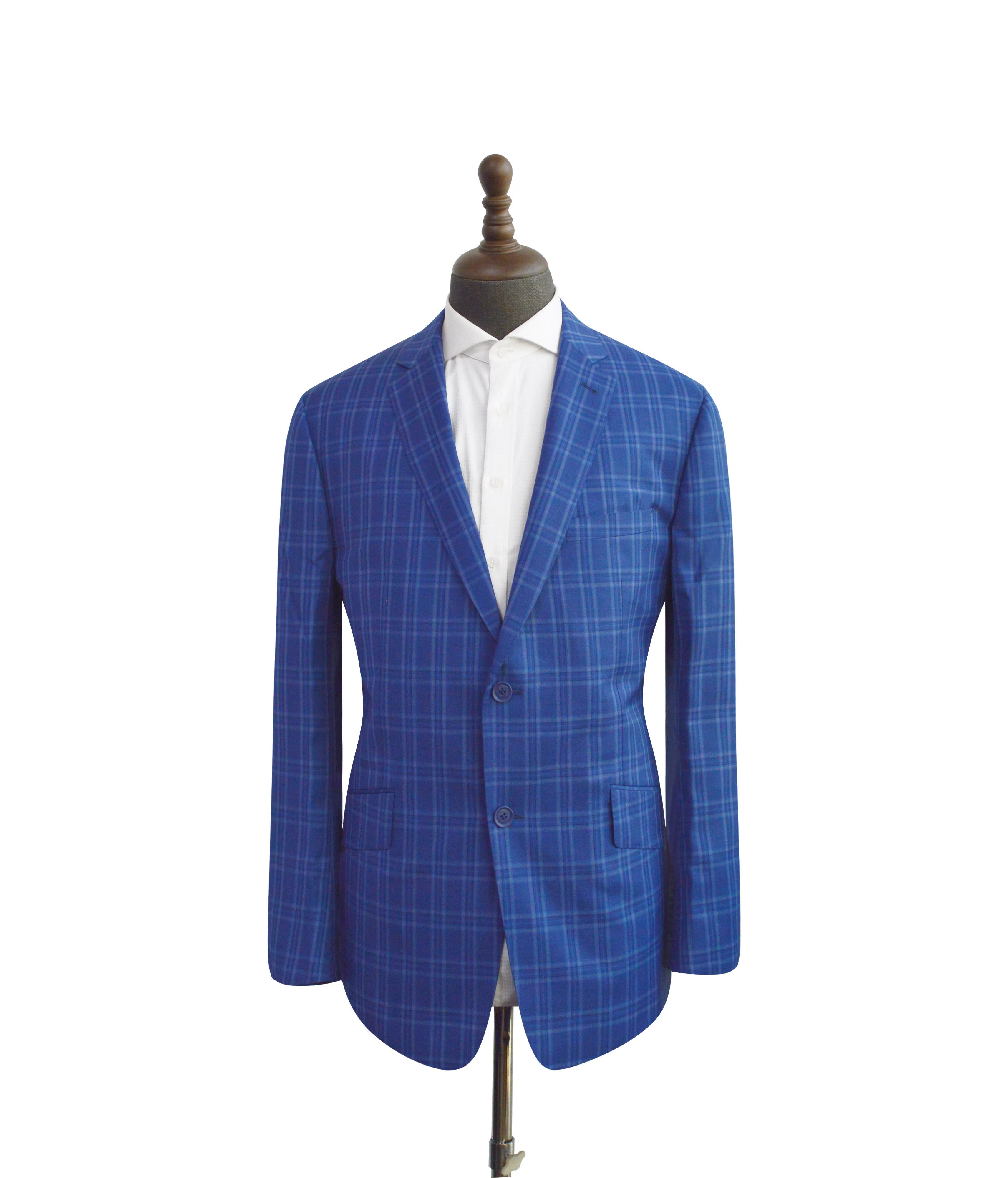 New style high quality wedding dress suits for mens blazer slim fit royal blue coat pant photos