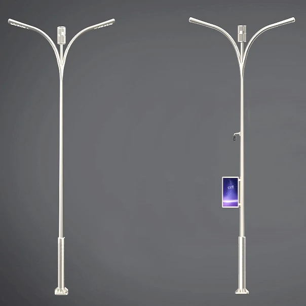 Customized Design Multi-funtional Smart City Intelligent Steel Lighting Lamp Pole and column