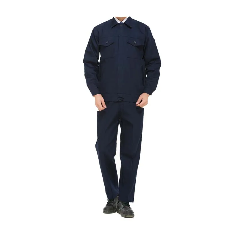 Wholesale fireproof EN11612 nomex firefighter pure cotton safety coverall