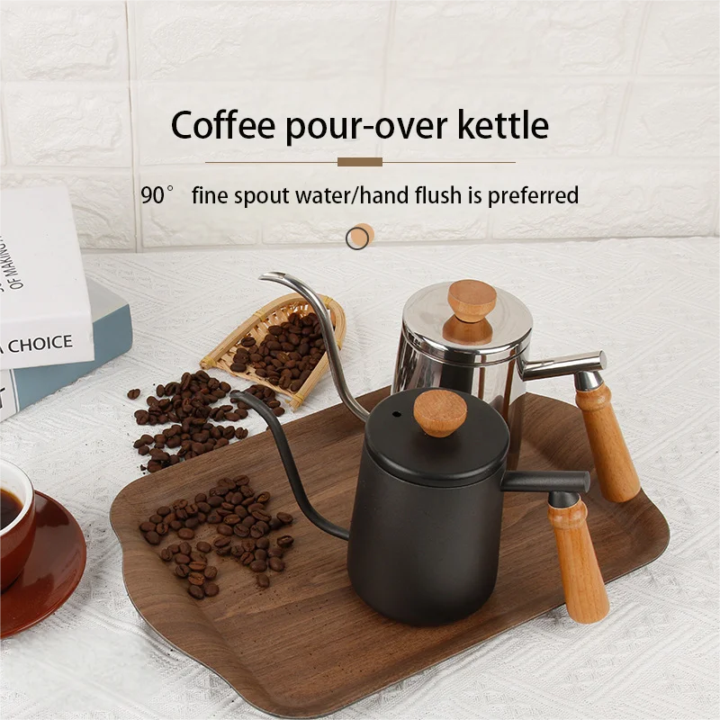 Кофейник с мелким носом Заводская оптовая продажа уличный кофейник домашний ручной