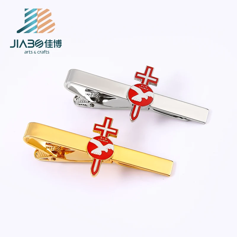 Мужской зажим для галстука, высококачественный медный сплав, Золотая зажим для галстука, мужской свадебный заказ с логотипом, жесткий эмалированный зажим для галстука для мужчин