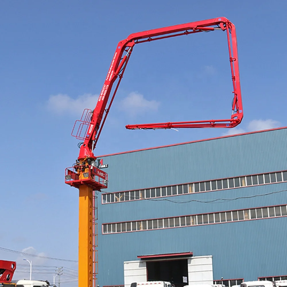 28m 32m 33m 36m self-climbing  concrete spider placing boom /concrete  distributor