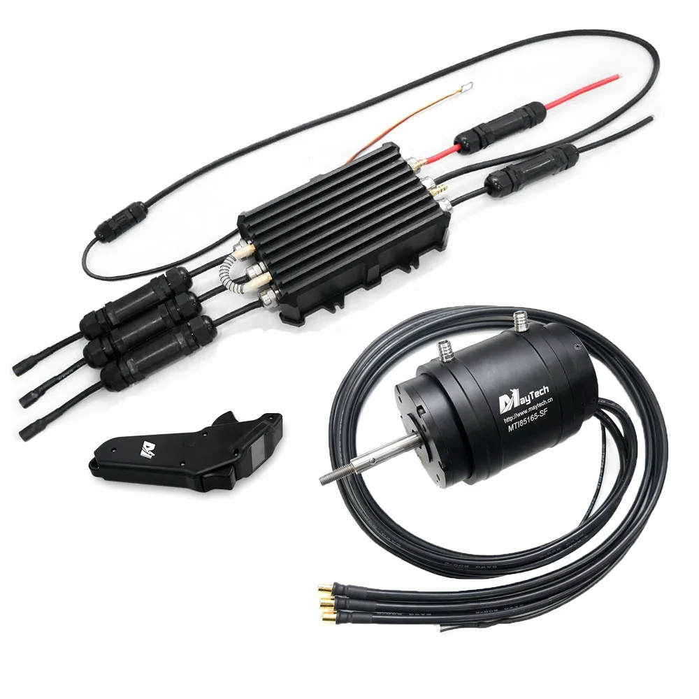 Maytech Esurf Jetsurf Kit 85165 Motor + Waterproof Remote + 300A ESC for Motorized Surfboard Jetski Electric Hydrofoil