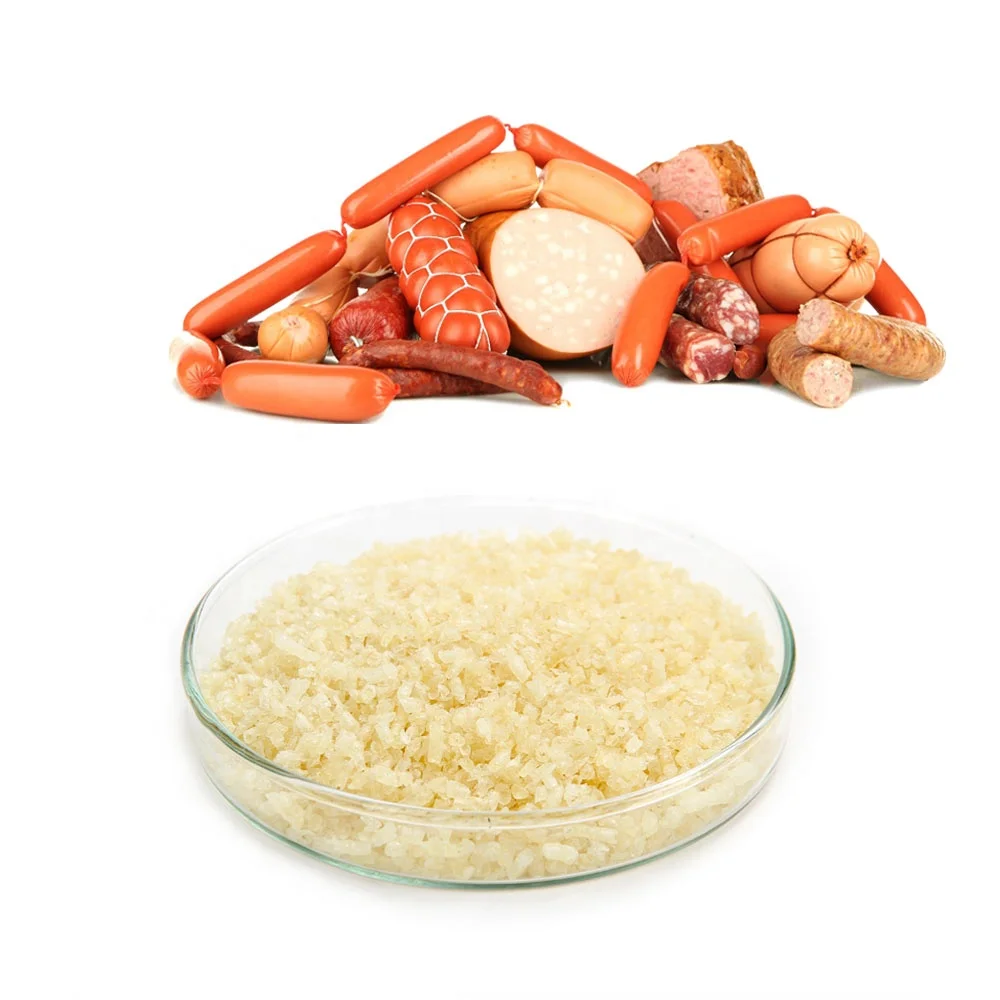 Edible grade animal protein gelatin powder beef collagen for meat and sausage
