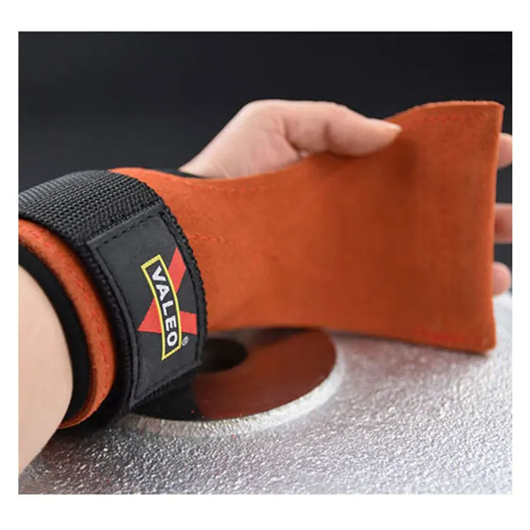 Workout Fitness Gym Weight Lifting Hand Grips Pad Palm Protect Wrist Support Wrap