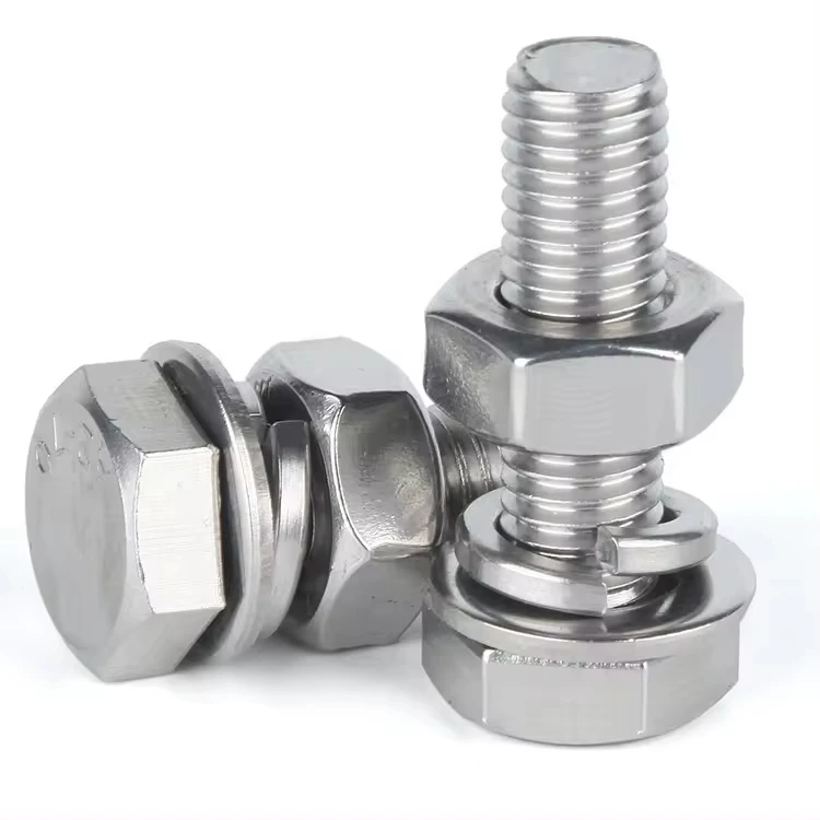Ss Bolts M14 Stainless Steel And Nut M12 Washer M10x125 Inox 303 Head Hollow A4 304 316 Nuts 316L 310 410 310S Hex Bolt