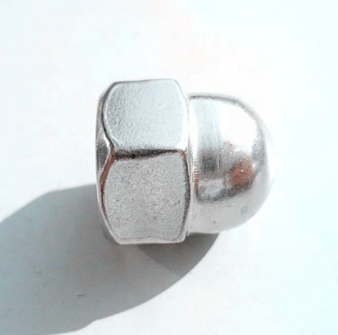 Low price din1587 hexagon cap nut