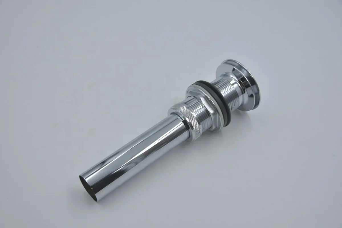 Фитинги для туалета, хромированный Слив для раковины с длинной трубой