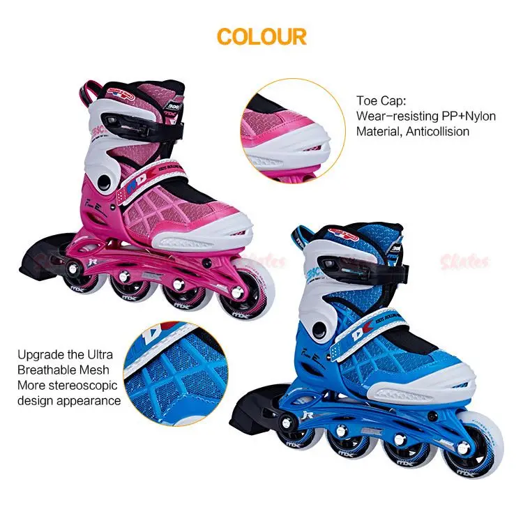Heavy Duty Roller Durable And Fully-Soft Vamp Kids Inline Covers For Skates