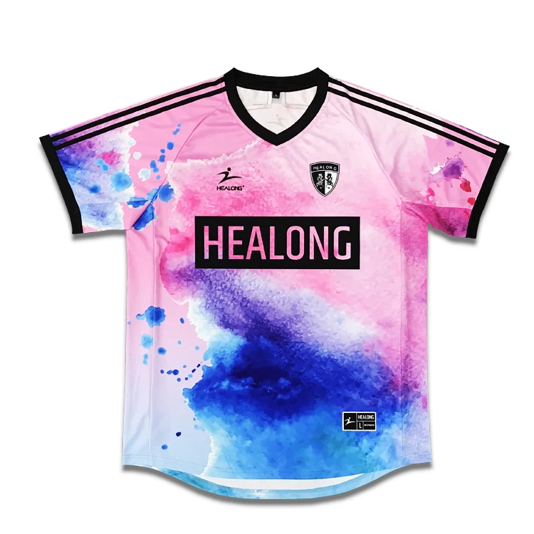 Sublimated Design Football Uniform Wholesale Football Shirts  Soccer Jersey