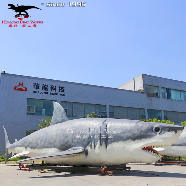 Amusement Park High Quality Simulation Animatronic Shark  for Sale