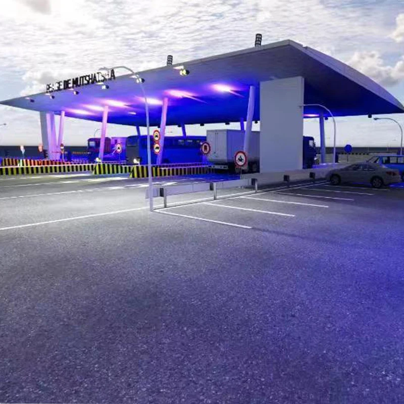 Toll plaza system toll management system electronic toll collection system