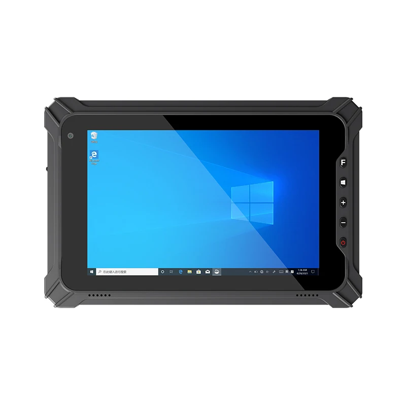 I89J 8 Inch Touch Sindustrial rugged tablet windows10/11  IP65 NFC GPS 4G LTE  barcode scanner Front and rear dual cameras