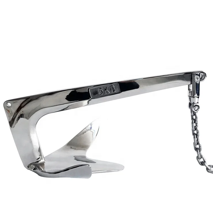 Best seller marine 316 stainless steel bruce anchor for sale