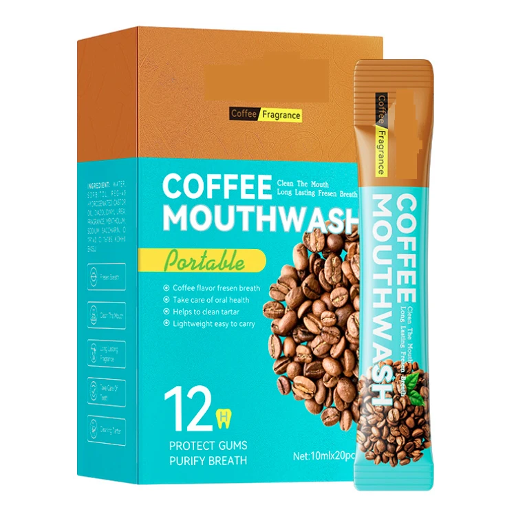 New Product Wholesale Natural Disposable Mouth wash 10ml Remove Bad Breath Alcohol Free Oral rinsing strips Mouthwash