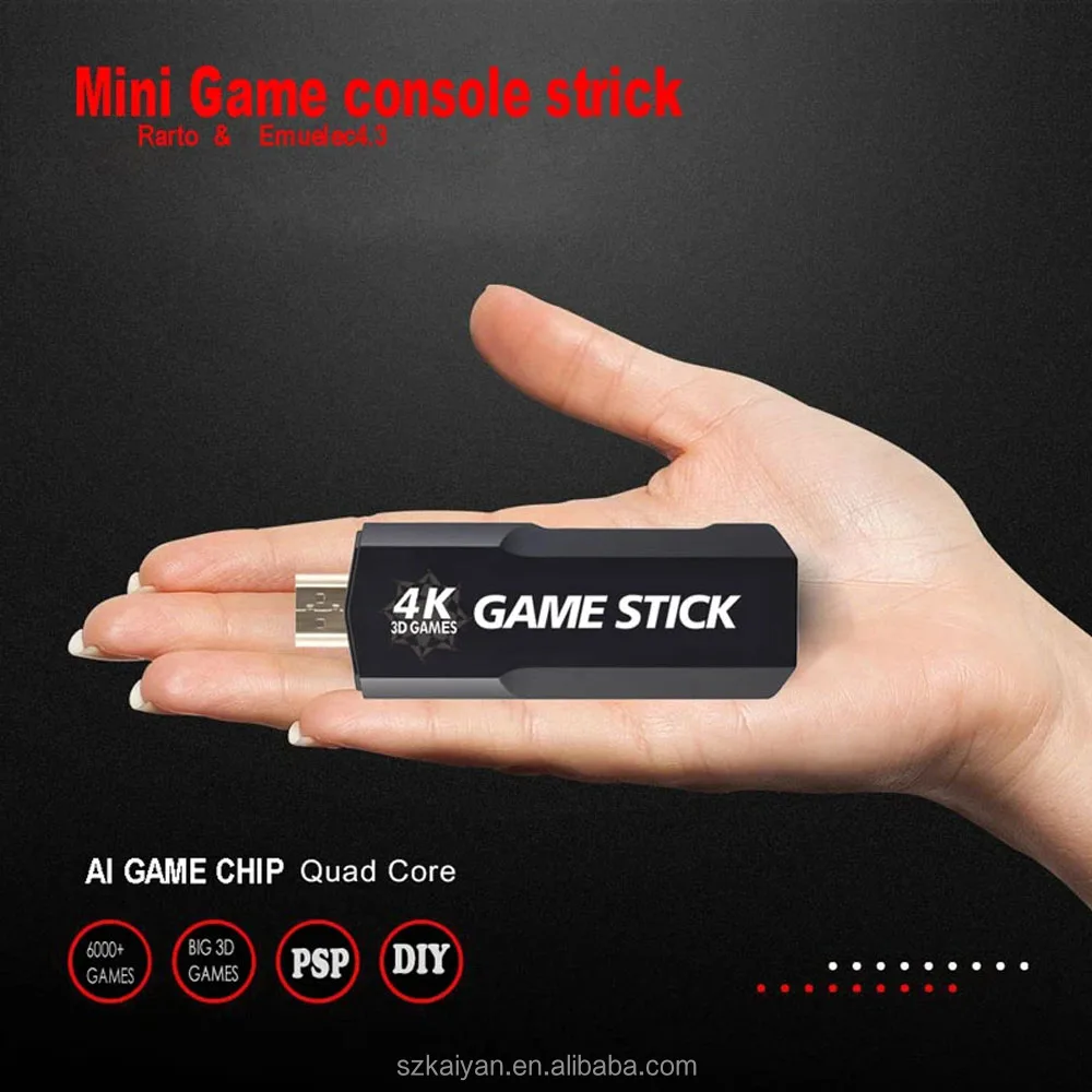 Игровая приставка 4K GD10 128GB новая Ретро игровая консоль 2 4G беспроводные контроллеры HD выход 40 + симуляторы 40000