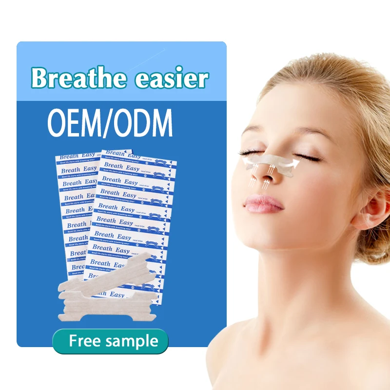 Hot sale nose strips stop snoring anti snoring nasal strips breathe easy