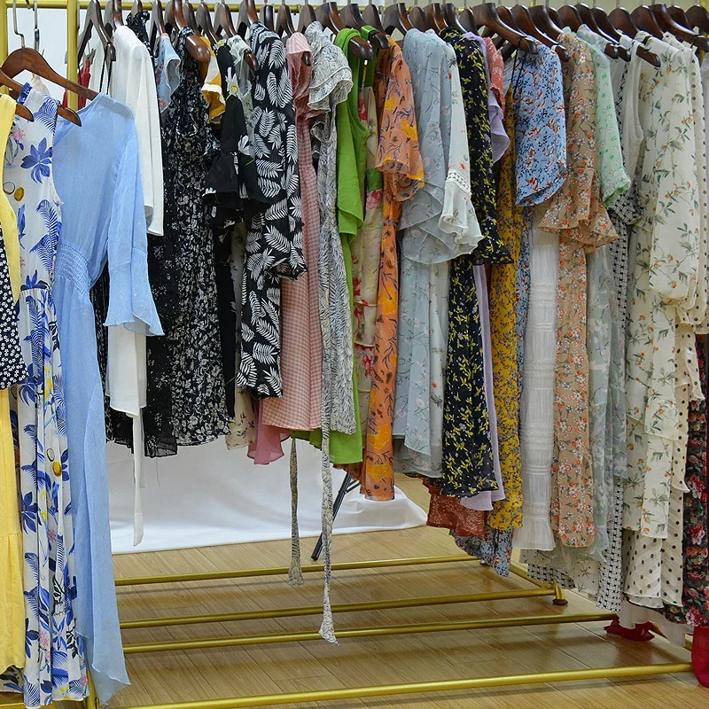 Прелестная одежда тюк 100 кг б/у женская блузка корейский бизнес импорт