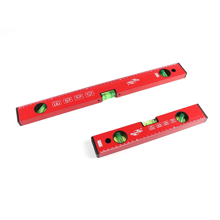 High Grade Accuracy Building Measuring tools Heavy Finely Aluminum Spirit Level