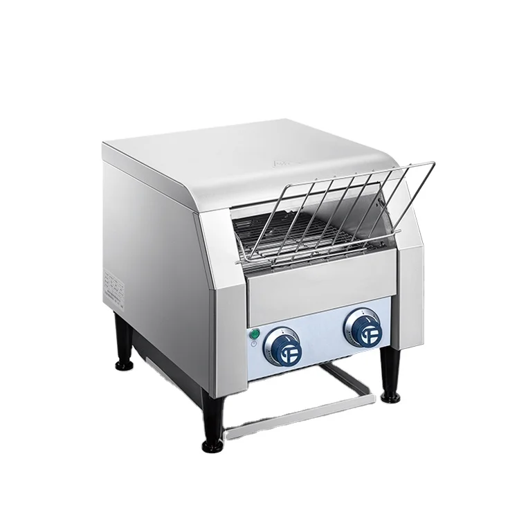 Conveyor Toaster FURNOTEL Toaster Stainless Steel Commercial Electric Table Top Conveyor Toaster