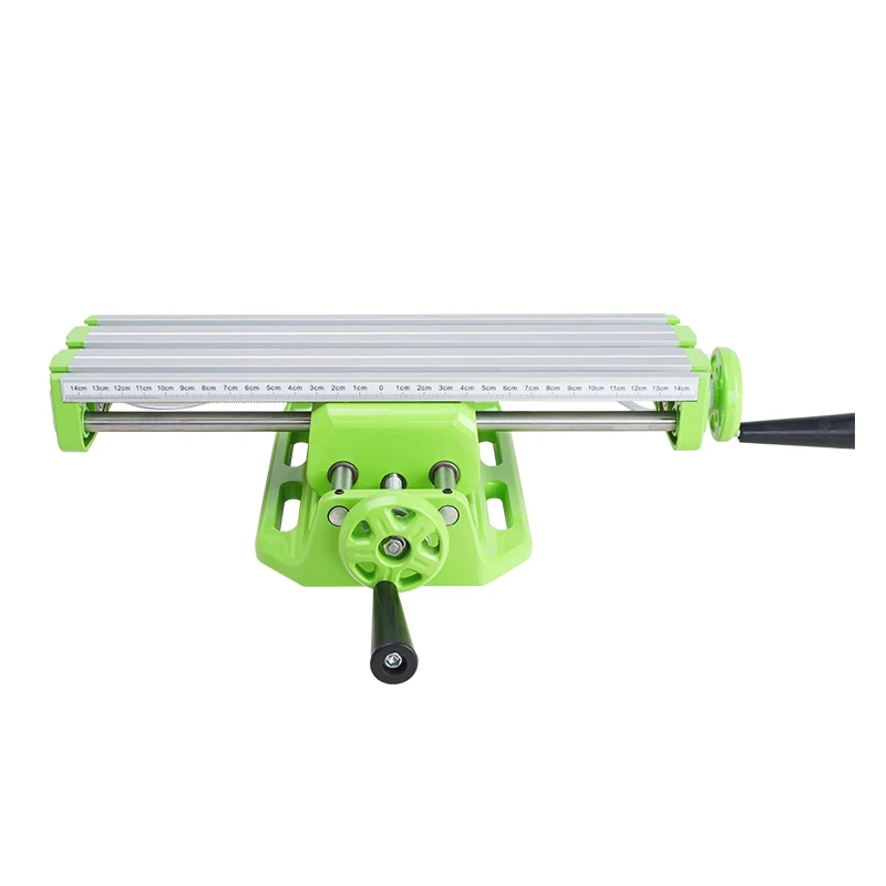 Mini Compound Bench Drilling Slide Table Worktable Milling Working Cross Table Milling Vise Machine Bench Drill Stand