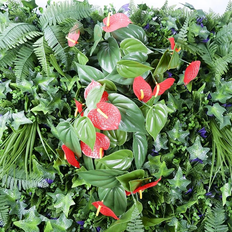 100% Recyclable Artificial Plant Garden Decoration Artificial Green Wall Outdoor Artificial Plants Green