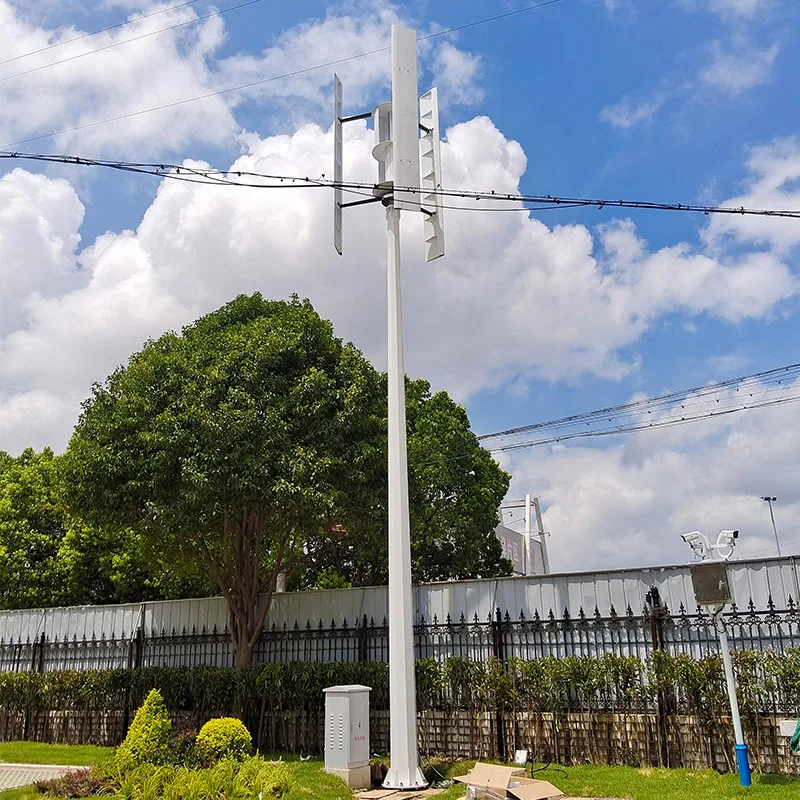 Residential 1kw 1200w Eolic Turbine Vertical Wind Power Generator for Home Use
