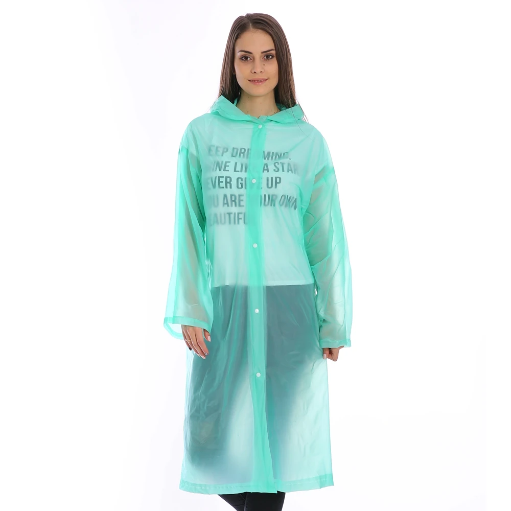 cheap PVC long raincoat waterproof custom full body adult rain coat