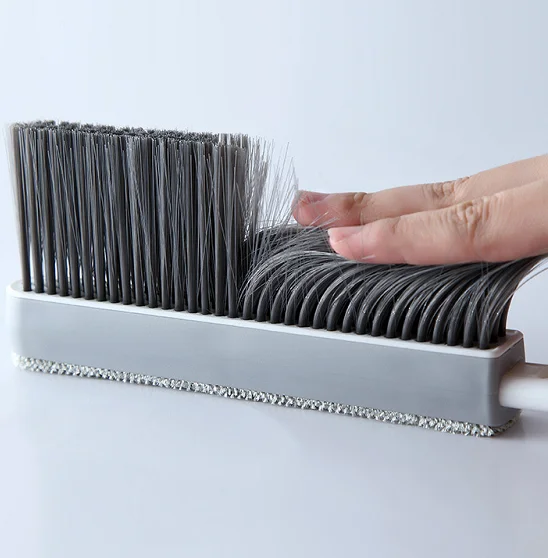 MZL Soft Bristles Sofa Sweeping Bed Brush Roller Scraper Bristles Electrostatic Brush Retractable Bed Brush
