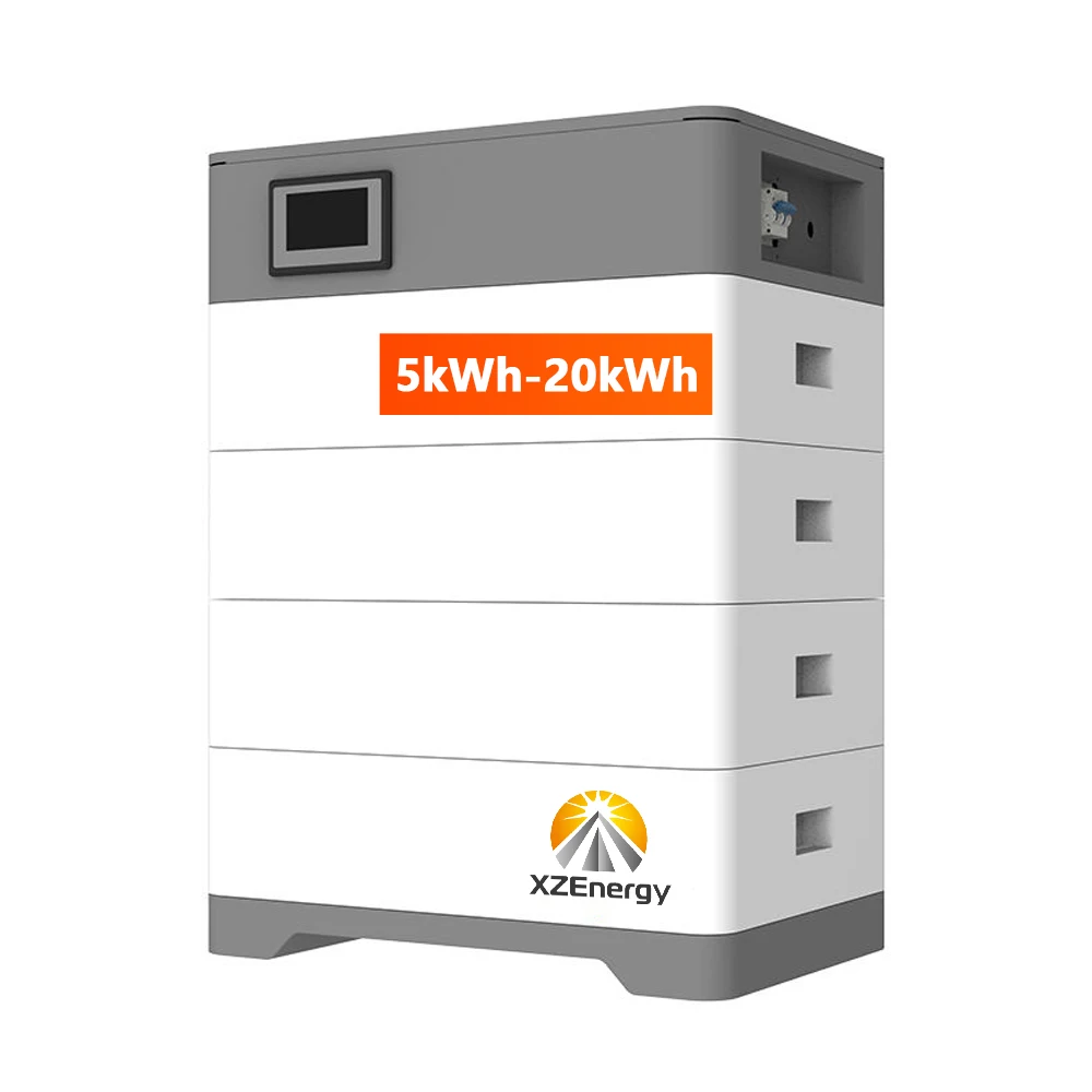 CE Approved 48V 10KWH 20KWH 30KWH 40KWH  Solar Inverter Battery 51.2V Stackable Home Energy Storage System
