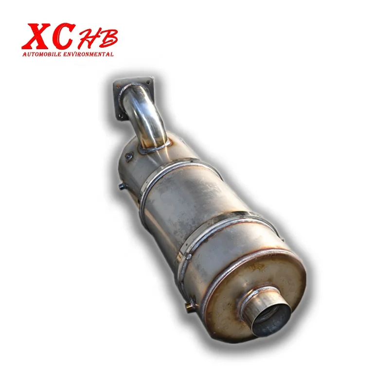 SCR Catalytic Muffler  pressure boost Diesel particulate filter  suitable for medium and heavy trucks  emissions meet Euro 5