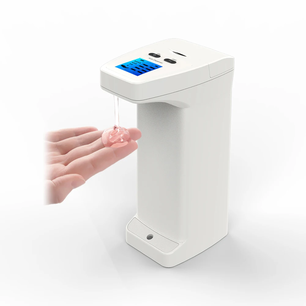 Morden style LCD display bathroom wall mount touchless hand sanitizer dispenser motion sensor automatic soap dispenser