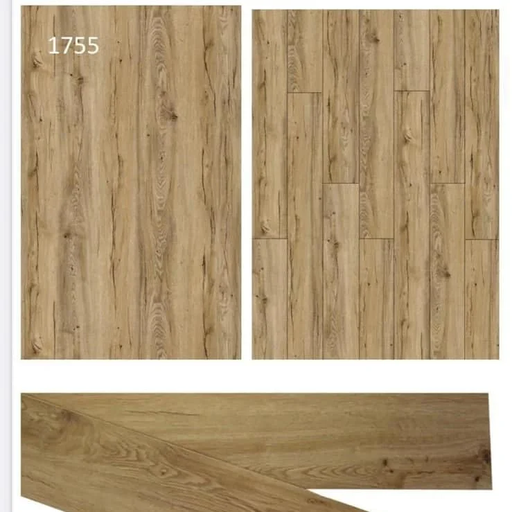 HDF MDF  white Sound Proof Underlay Laminated Floor Waterproof Easy Installation Laminate Flooring