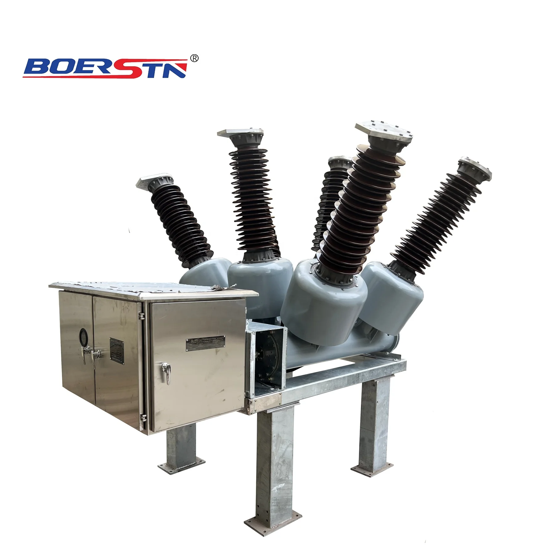 Three Phase Dead Tank Type Outdoor SF6 Gas Insulated Circuit Breaker 69kV 72.5KV 1250A 40KA