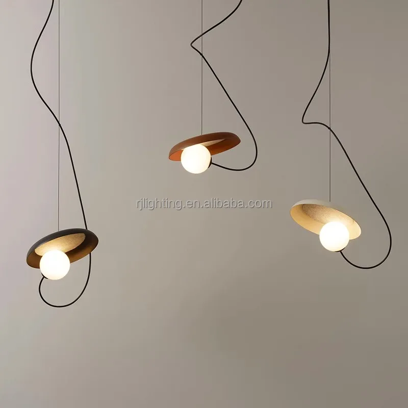 Modern magnetic dining room lamp creative personality bar decorative nordic style led chandelier lighting