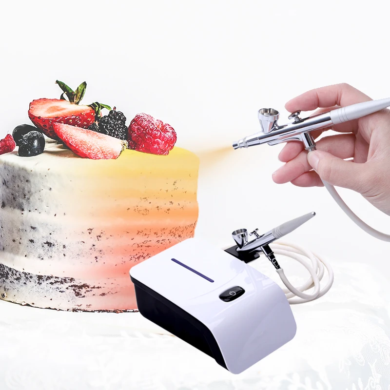 Popular New design cake air brush decorating airbrush cake decorating kit