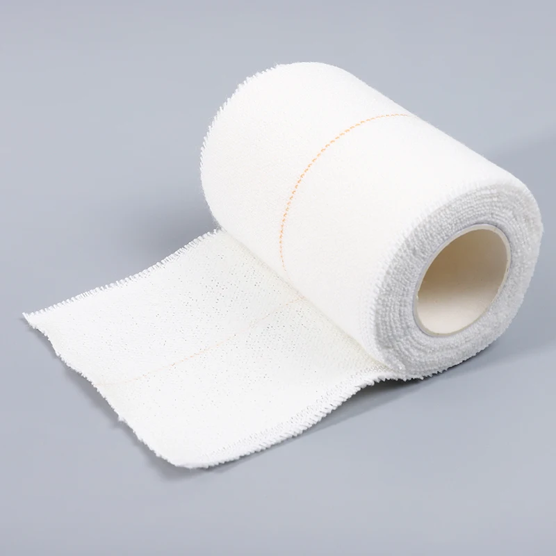 Disposable Flexible Adhesive Bandages Elastic Crepe Bandage Gauze