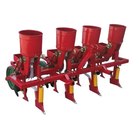 Hot-selling durable agricultural machinery 2-6 rows corn planter soybean //4 , stock fertilizer