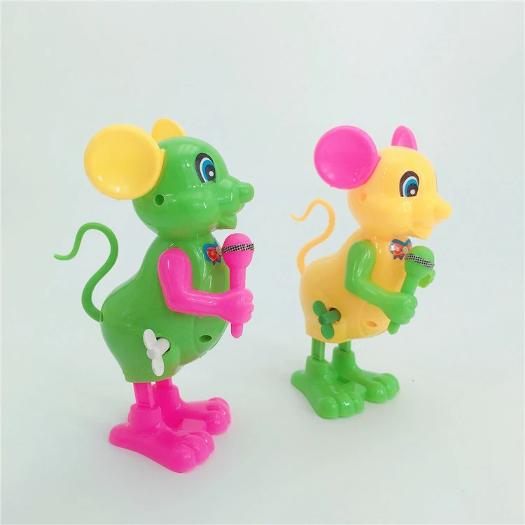 
Wind-up toy children clockwork mouse microphone Little mouse kindergarten gift 