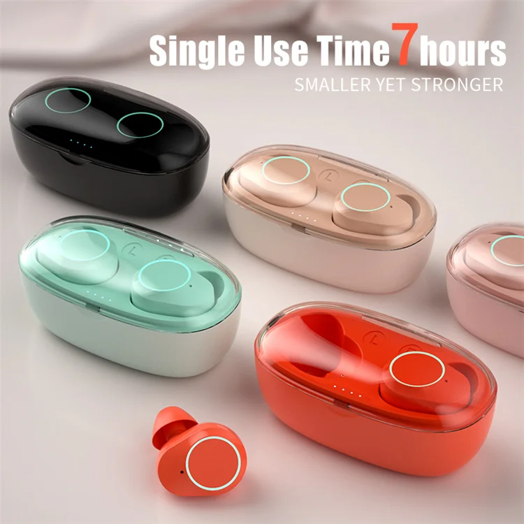 Amazon Hot Sale Zero Delay G05 Mini Game Earphone Orange Color Case Bt5.3 Earbuds Touch Control Hifi Stereo Headphones