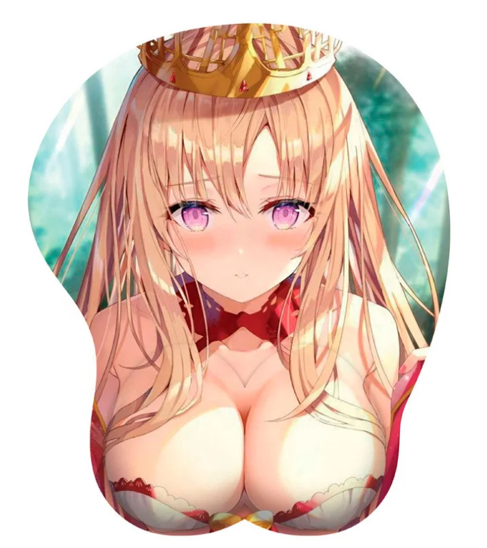 2023 LW Silicon Gel Anime Girls Custom Mouse Pad Breast Mouse Pad for Adult 3D Booms Sexy Girls Mouse Mat