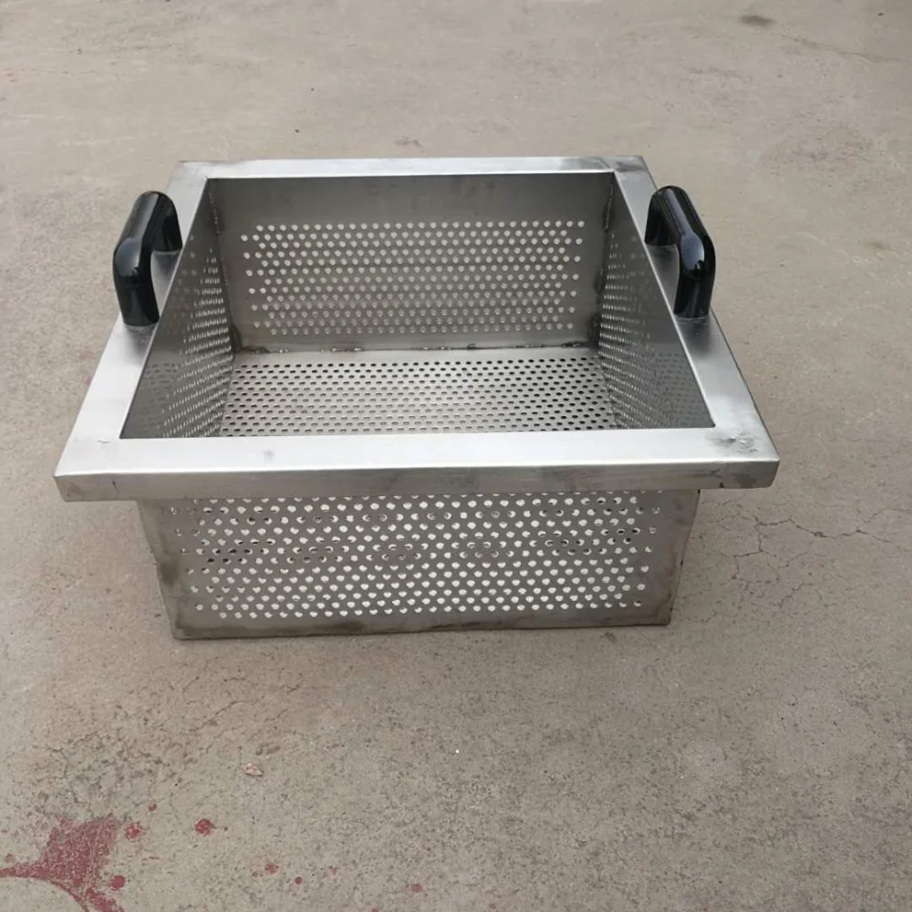 Heat transfer oil heating work smoothly chicken meat frying machine